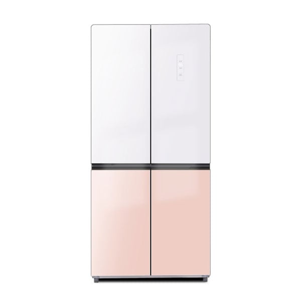 [하이얼] 글램글라스 4도어 냉장고 433L (글램화이트/피치핑크) 렌탈 가격비교
