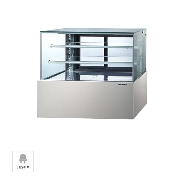 [그랜드우성] 간냉식 제과쇼케이스 1200 사각 뒷문형 3단 (올스텐) 렌탈 가격비교