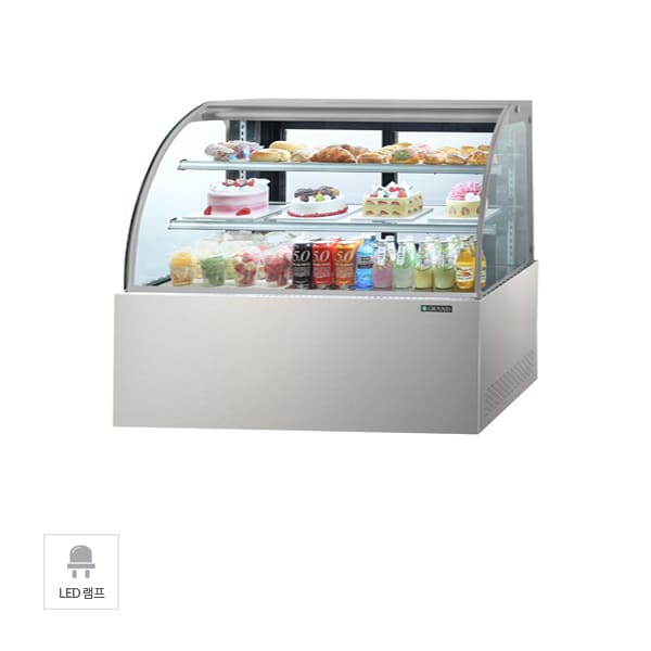[그랜드우성] 간냉식 제과쇼케이스 1500 곡면 뒷문형 3단 (올스텐) 렌탈 가격비교