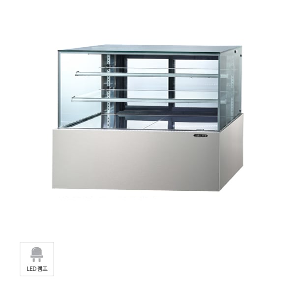 [그랜드우성] 간냉식 제과쇼케이스 1500 사각 뒷문형 3단 (올스텐) 렌탈 가격비교