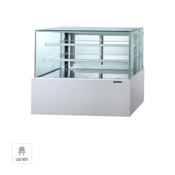 [그랜드우성] 간냉식 제과쇼케이스 1500 사각 뒷문형 3단 (화이트) 렌탈 가격비교