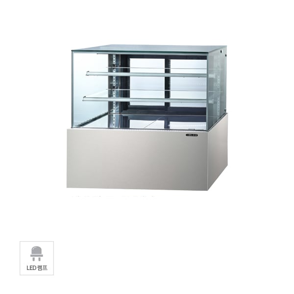 [그랜드우성] 간냉식 제과쇼케이스 900 사각 뒷문형 3단 (올스텐) 렌탈 가격비교