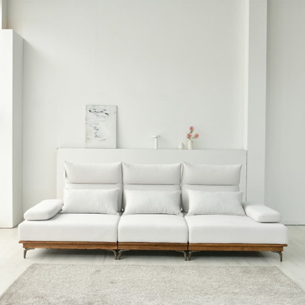 [퍼니챗] 헤라 4인용 코모도 패브릭 원목 스윙소파 렌탈 가격비교