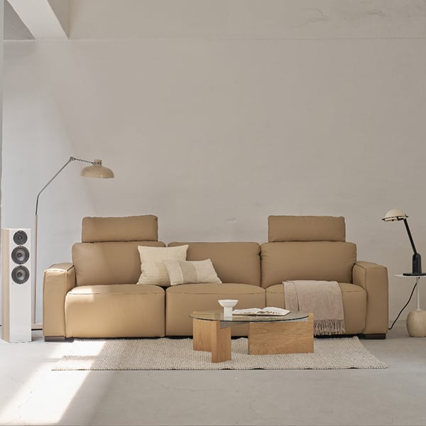 [핸슨소파] 바르샤바 리클라이너 소파 4인용 (누드) 렌탈 가격비교