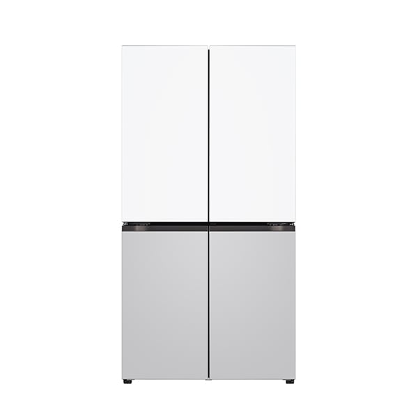 [LG] 디오스 오브제컬렉션 매직스페이스 4도어 냉장고 870L (오브제컬렉션 크림화이트/크림그레이)