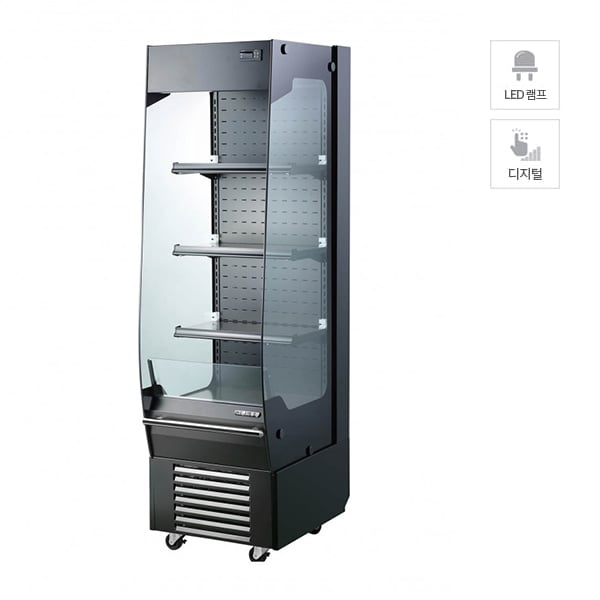 [그랜드우성] 수직 오픈 냉장쇼케이스 1740 (블랙) 렌탈 가격비교