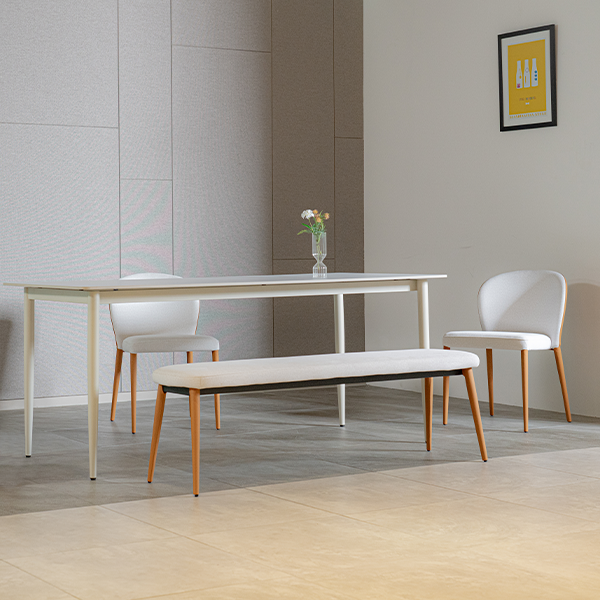 [헨지디자인] 토니 4인 세라믹 식탁 1200 벤치형 세트 (의자2+벤치) 렌탈 가격비교