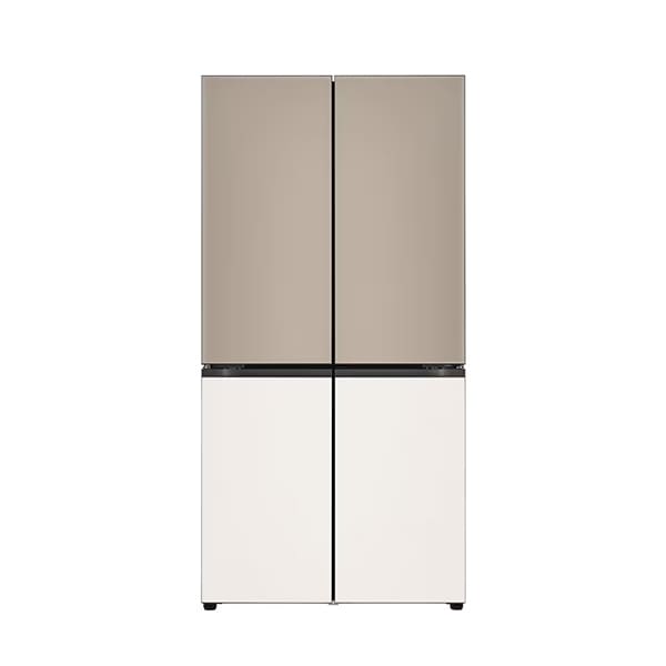 [LG] 디오스 오브제컬렉션 매직스페이스 냉장고 870L (클레이 브라운/베이지)