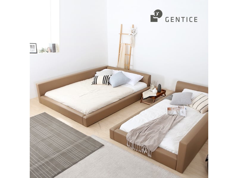 [젠티스] 저상형 패밀리침대 로니 패키지 + 매트리스 R2 렌탈 가격비교