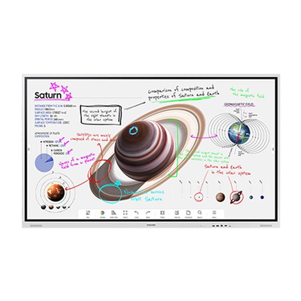 [삼성] 플립 프로 벽걸이형 전자칠판 85인치