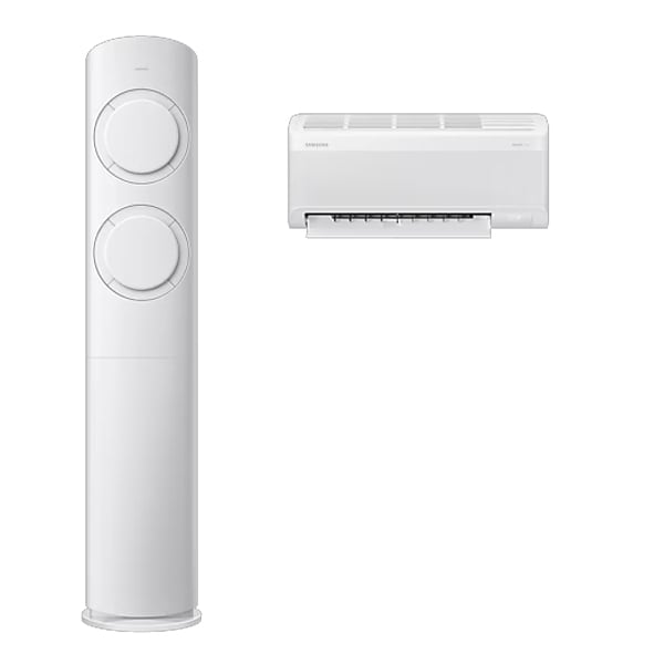 [삼성] AI Q9000 청정 2in1 에어컨 17평형+6평형 (화이트)