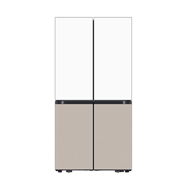 [삼성] 비스포크 AI 하이브리드 냉장고 901L (새틴 화이트/새틴 베이지)