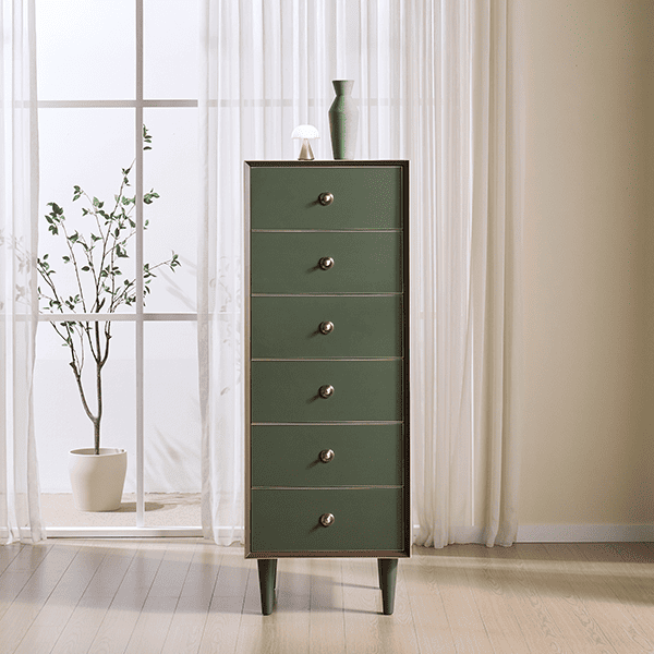 [헨지디자인] 플레르 6단 서랍장 (바질) 렌탈 가격비교