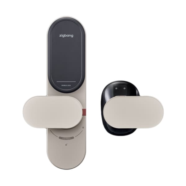 [직방] 헤이븐 AI 얼굴인식 도어락 (블랙 내추럴) 렌탈 가격비교