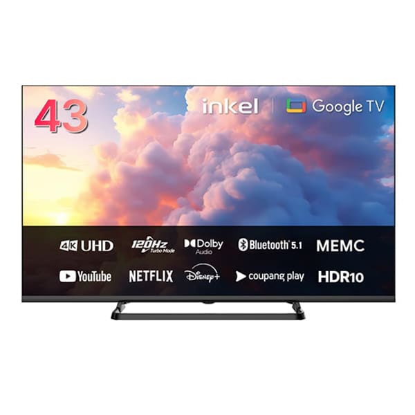 [인켈] UHD 스마트 TV 43인치 렌탈 가격비교