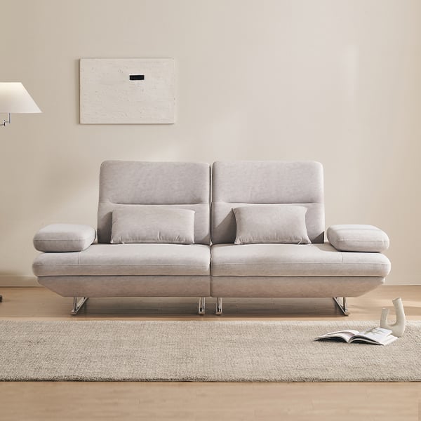 [라클라우드] 그랑블 스윙 기능성 패브릭 소파 3인용 (라이트 그레이) 렌탈 가격비교