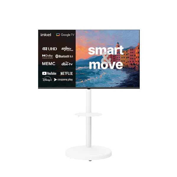 [인켈] DLG120Hz 구글 5.0 스마트 TV 55인치+삼탠바이미 거치대