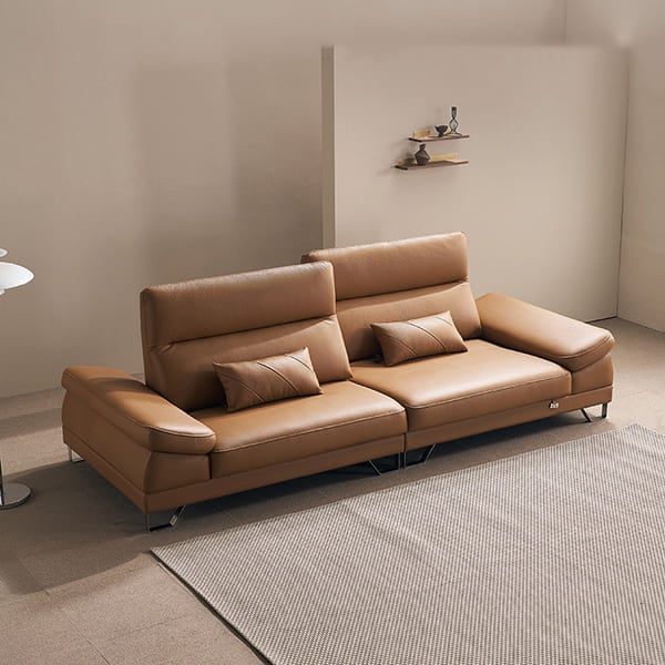 [쉐우드] 도르 4인용 이태리 천연면피 소가죽 기능성 스윙 소파 렌탈 가격비교