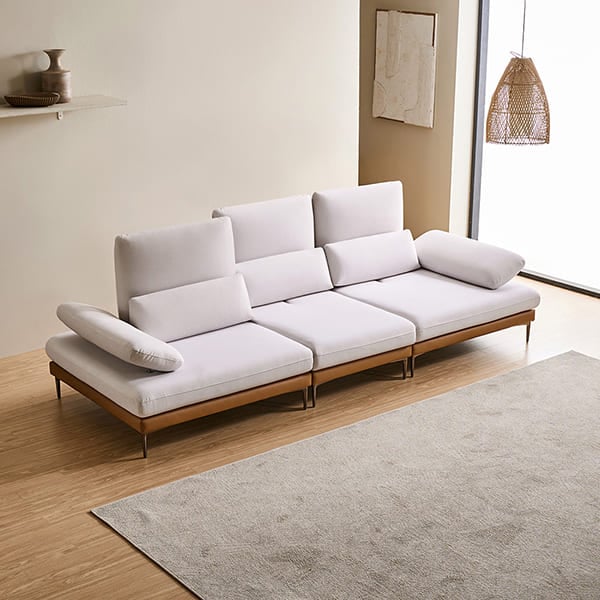 [쉐우드] 비오라 3.5인용 블렌트 패브릭 기능성 스윙 소파 렌탈 가격비교