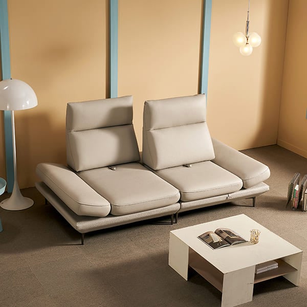 [쉐우드] 루체 3인용 이태리 천연통가죽 기능성 스윙 소파 렌탈 가격비교