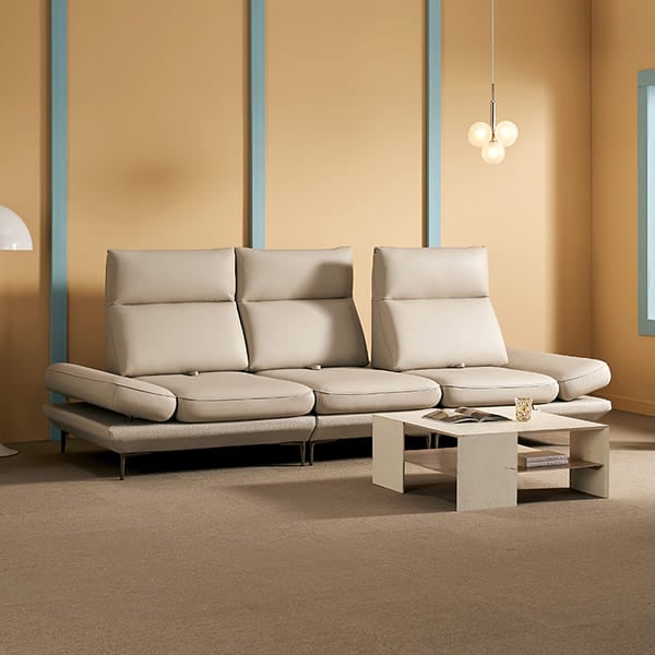 [쉐우드] 루체 3.5인용 이태리 천연통가죽 기능성 스윙 소파 렌탈 가격비교