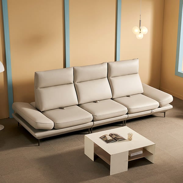 [쉐우드] 루체 4인용 이태리 천연통가죽 기능성 스윙 소파 렌탈 가격비교