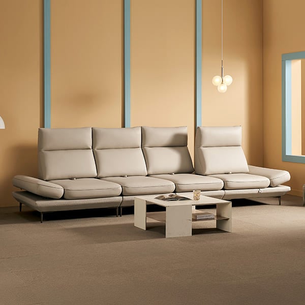 [쉐우드] 루체 6인용 이태리 천연통가죽 기능성 스윙 소파 렌탈 가격비교