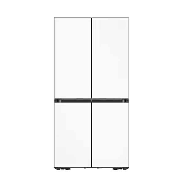 [삼성] 비스포크 AI 하이브리드 4도어 키친핏 MAX 냉장고 633L (새틴 화이트)