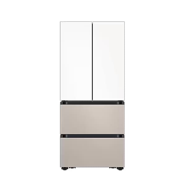 [삼성] 비스포크 AI 김치플러스 4도어 김치냉장고 490L (새틴 화이트/새틴 베이지)