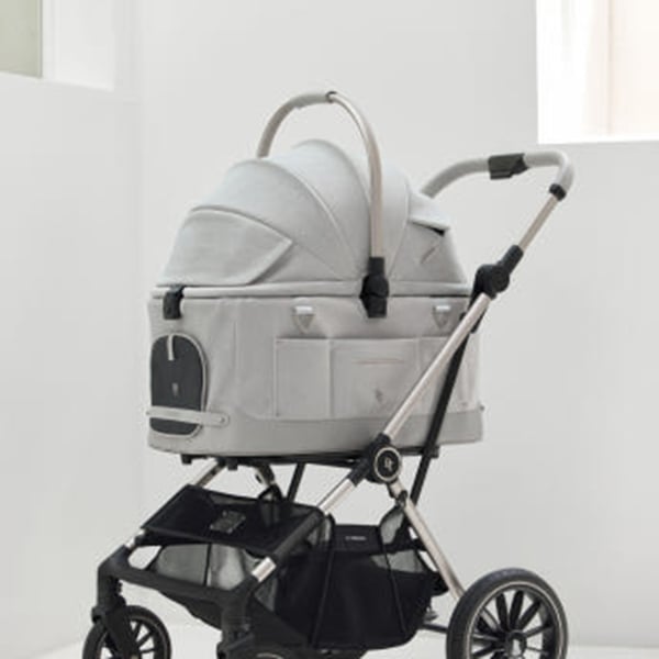 [디트로네] 쁘띠 펫 스탠다드 유모차 (그레이) 렌탈 가격비교