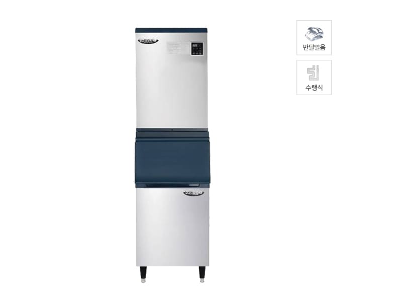 [라셀르] 수랭식 반달얼음 제빙기 219Kg + 저장통 140빈 (모듈러형) 렌탈 가격비교